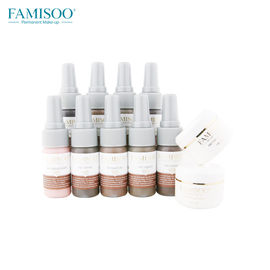 15ml / Bottle Famisoo کرم آرایشی دائمی رنگدانه مایع برای ابرو