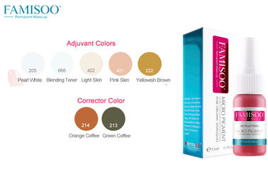 رنگدانه های آرایشی دائمی حاوی Adjuvant برای لب / ابرو / خط چشم / مو