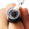 سیاه پلاستیکی تاتو جوهر حلقه جام برای برگزاری لوازم آرایشی و بهداشتی تاتو جوهر